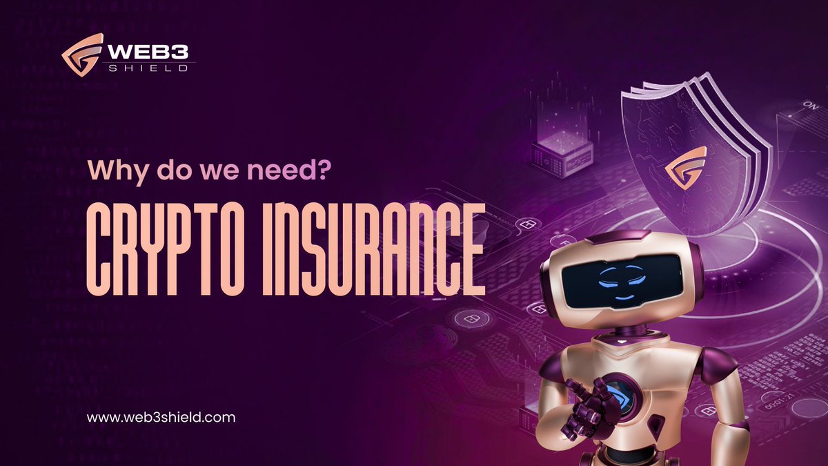 Web3Shield's tweet image. 🛡️ Why do you need crypto insurance? 
Hacks and risks are real. Web3Shield protects your investments and ensures peace of mind. 

Learn more! 👇🏼
web3shield.com

#CryptoSecurity #Web3Shield