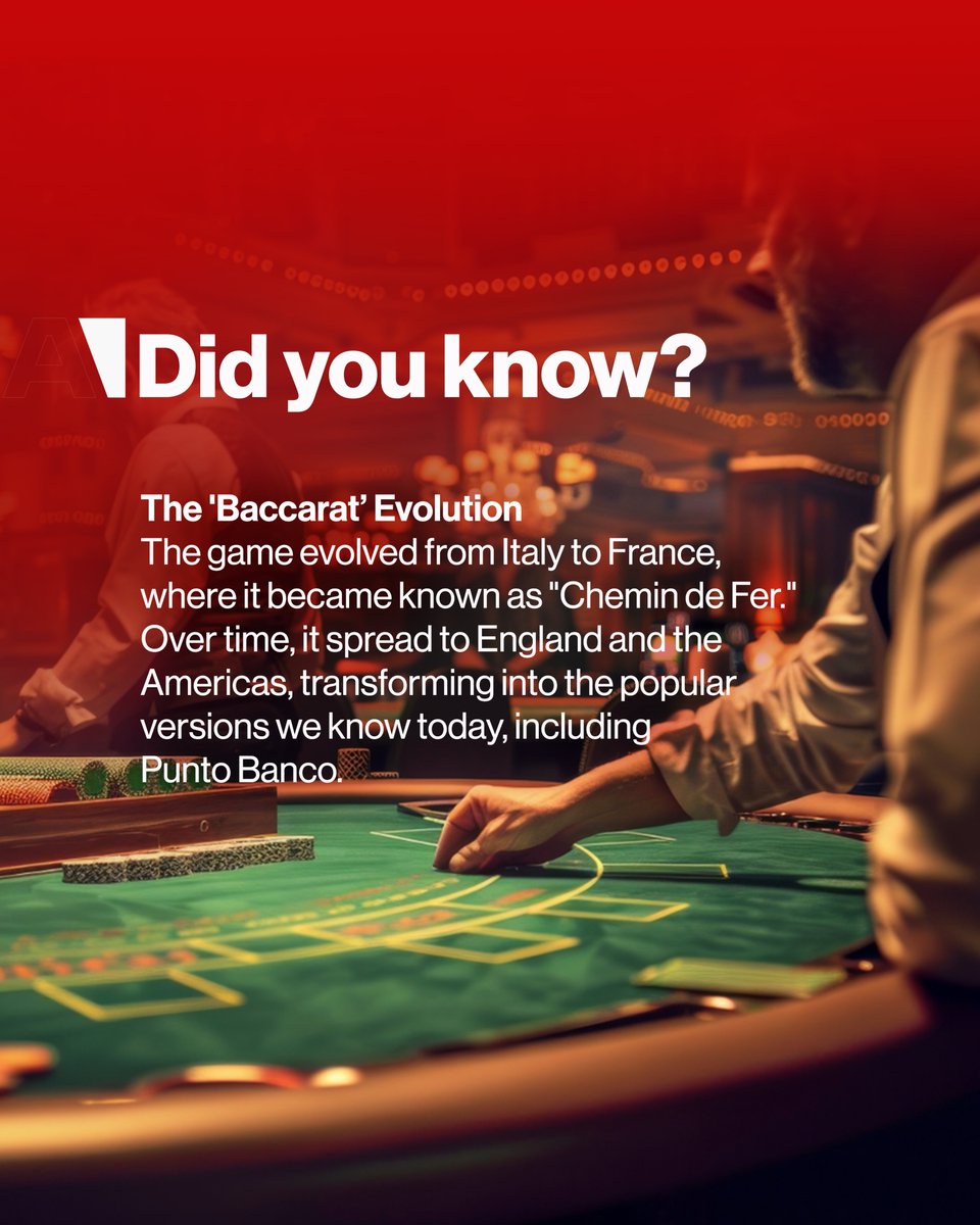 Baccarat’s got some serious history. 😎 From kings to Bond, it’s always been about high stakes. Ready to jump into the action? 💰
 
#SiGMAPlay #OnlineCasino #Baccarat #FunFacts