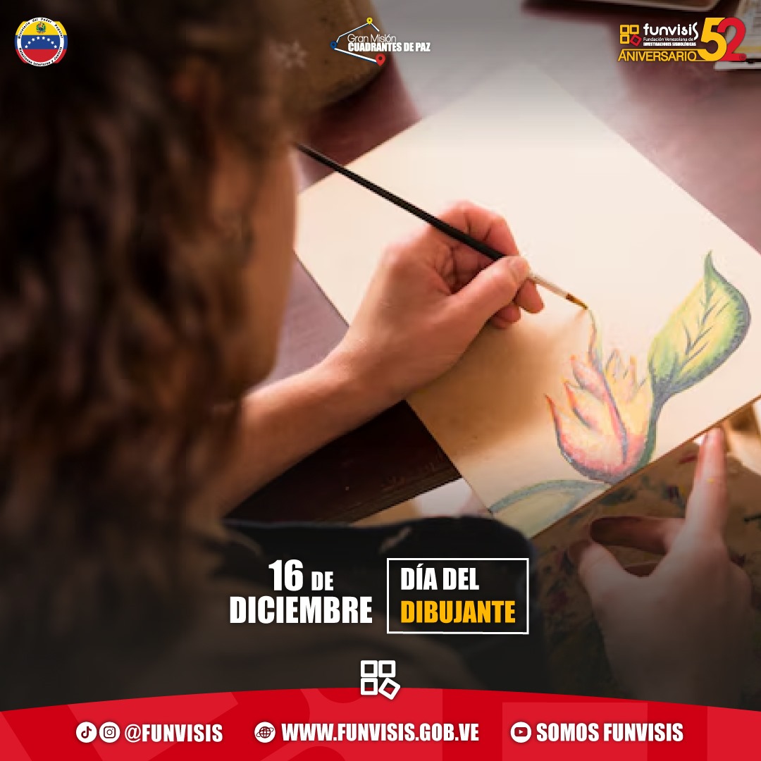 SomosFunvisis's tweet image. #Hoy #16Nov | En el Día del Dibujante en Venezuela @SomosFunvisis reconoce la labor de todos los talentos que mediante sus obras expresan ideas, culturas, emociones y aportan a la alfabetización sismológica nacional por medio de la técnica del dibujo.