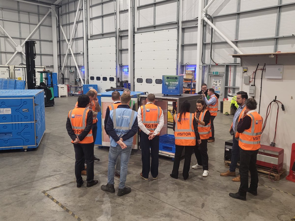 TOWERColdChain's tweet photo. Last week, the Tower team connected with Cold Chain Technologies at Tower’s HQ in Theale, UK, and CCT’s hub in Breda, Netherlands. The meet-up was a great opportunity to tour facilities, plan for 2025, and strengthen team bonds. Excited for what’s ahead!
#collaboration #coldchain https://t.co/sTCSCCLvij