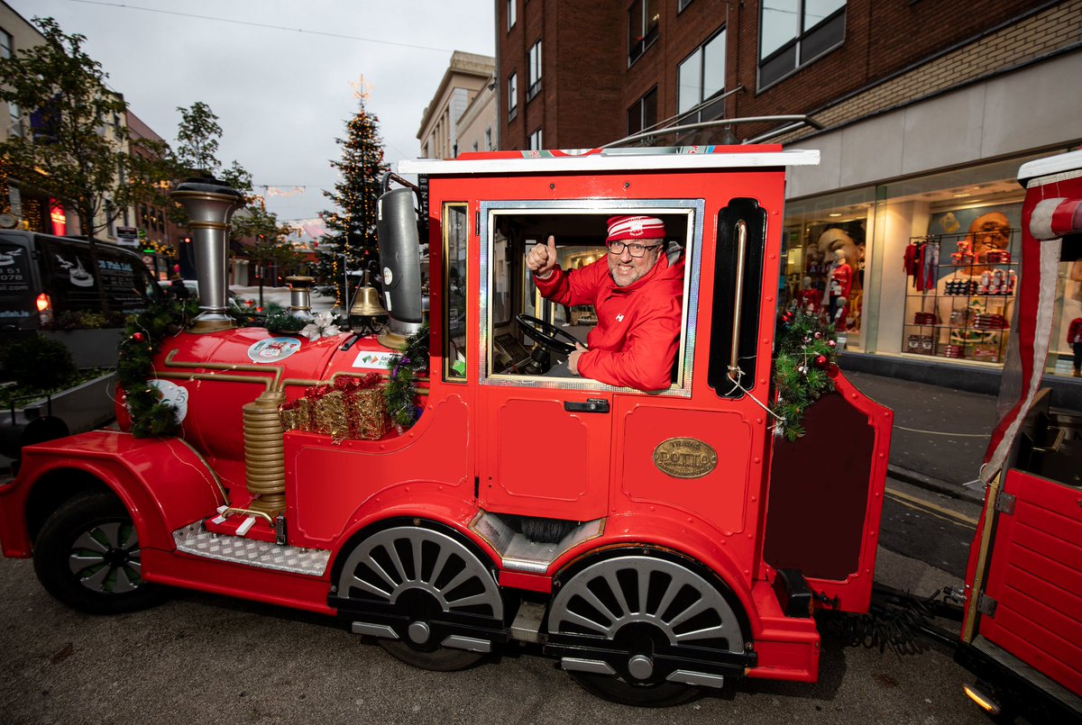 All Aboard Toots the Christmas Train! 🎄🚂
Get ready to soak up the festive sights and Christmas lights Toots the Christmas Train returns to Limerick City this Thursday  with regular departures from Liddy Street.

Read more here: limerick.ie/.../popular-to…...

#ChristmasInLimerick