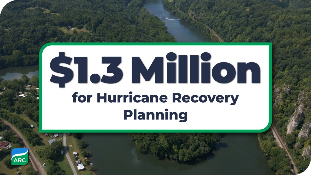 Appalachian Regional Commission (@arcgov) on Twitter photo Rebuilding local economic drivers is key to #HurricaneHelene recovery. This includes outdoor tourism.
That's why we awarded $1.3M to <a href="/mySWVA/">Southwest Virginia</a> to develop long-term repair plans for important recreation assets, including trails, bridges, campgrounds, parks and more. ๐ Rebuilding local economic drivers is key to #HurricaneHelene recovery. This includes outdoor tourism.
That's why we awarded $1.3M to <a href="/mySWVA/">Southwest Virginia</a> to develop long-term repair plans for important recreation assets, including trails, bridges, campgrounds, parks and more. ๐