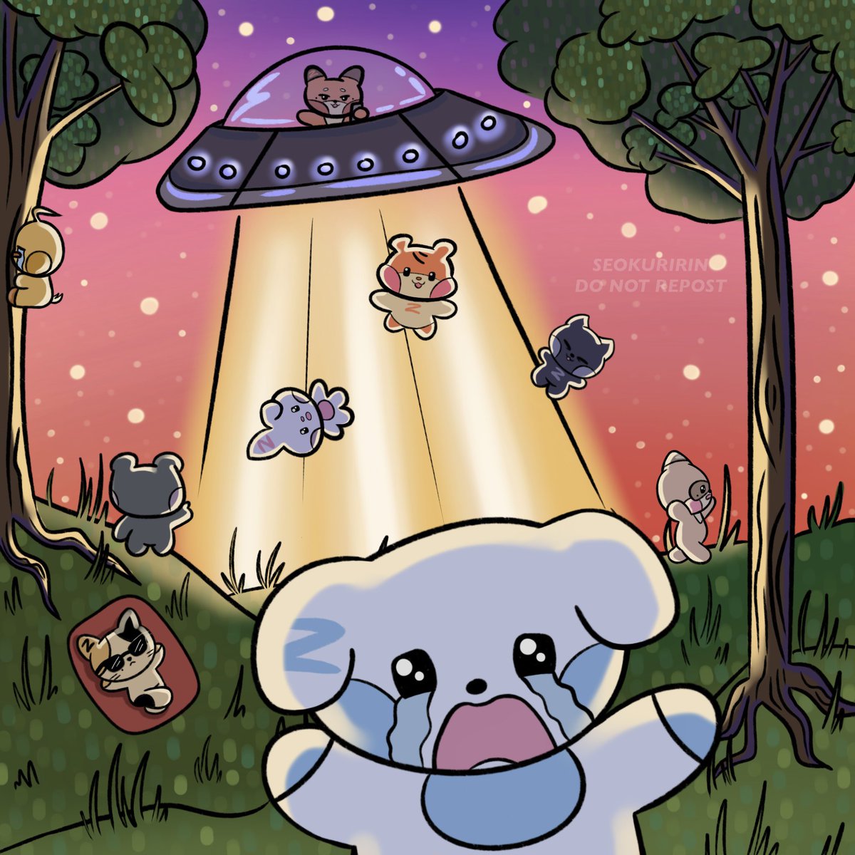 seokuririn's tweet photo. ufo sighting in zeroniville 🛸

#ZB1fanart #zerobaseone https://t.co/gYus0l8Pqq