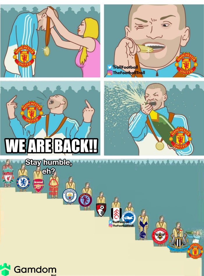 Man United after beating Man City