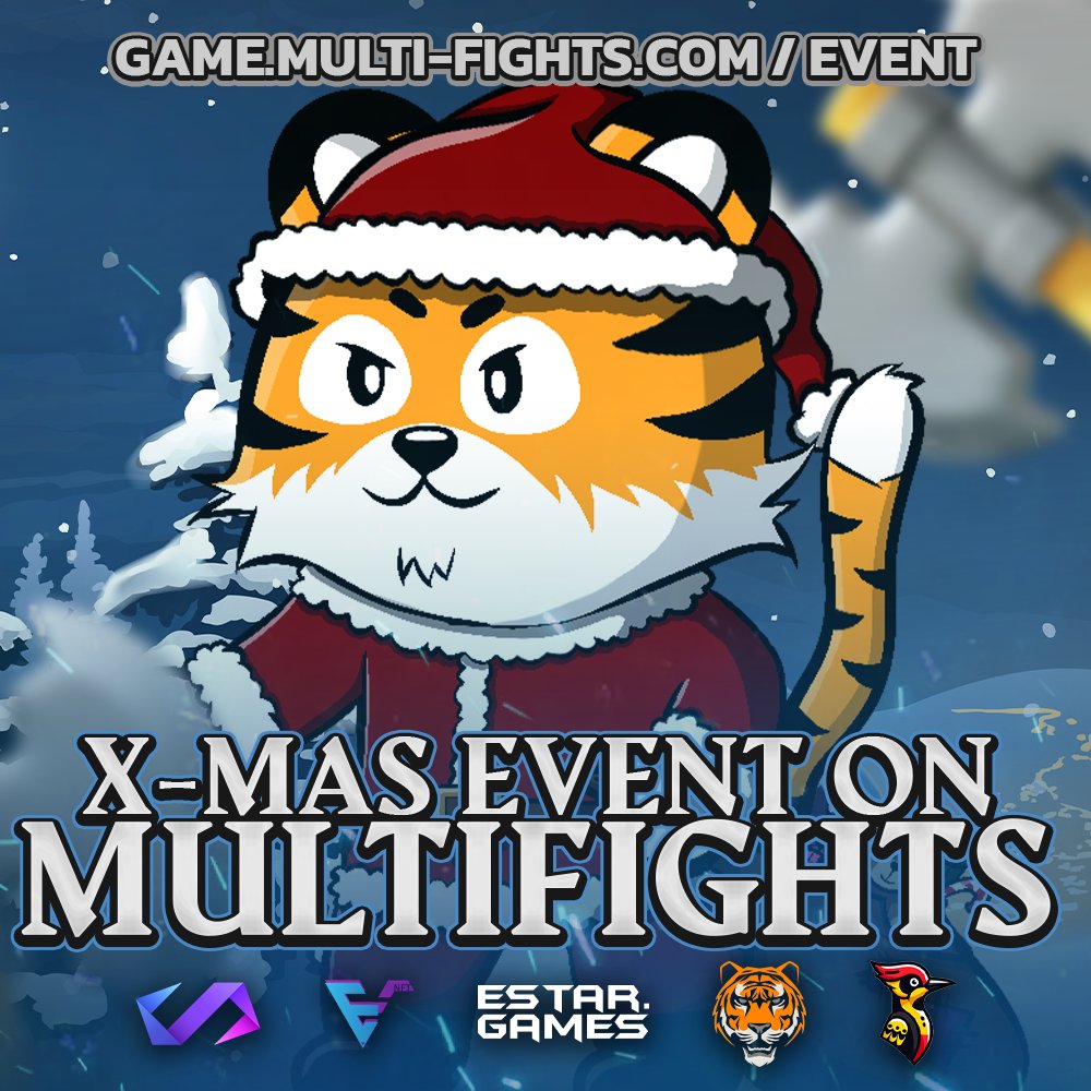 MultiFights (@multifights) on Twitter photo 🎄✨ Christmas Event is Live on #Multifights! 🎅🐯
<a href="/PulsarMoneyApp/">Pulsar.Money「 -o- 」</a> send 0.05 EGLD to 100 Retweets
We’re kicking off the Christmas Event, running for an entire month with total prizes worth $340! 🎁
Challenge yourself and claim rewards while battling your way to the top. And yes, 🎄✨ Christmas Event is Live on #Multifights! 🎅🐯
<a href="/PulsarMoneyApp/">Pulsar.Money「 -o- 」</a> send 0.05 EGLD to 100 Retweets
We’re kicking off the Christmas Event, running for an entire month with total prizes worth $340! 🎁
Challenge yourself and claim rewards while battling your way to the top. And yes,