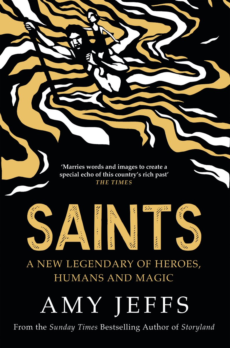 In November &amp; December Booktime, we interview Amy Jeffs about her book Saints, which takes us through the year in a series of traditional Medieval saints’ days, exploring the  mythical stories associated with each one. #choosebookshops #booksaremybag