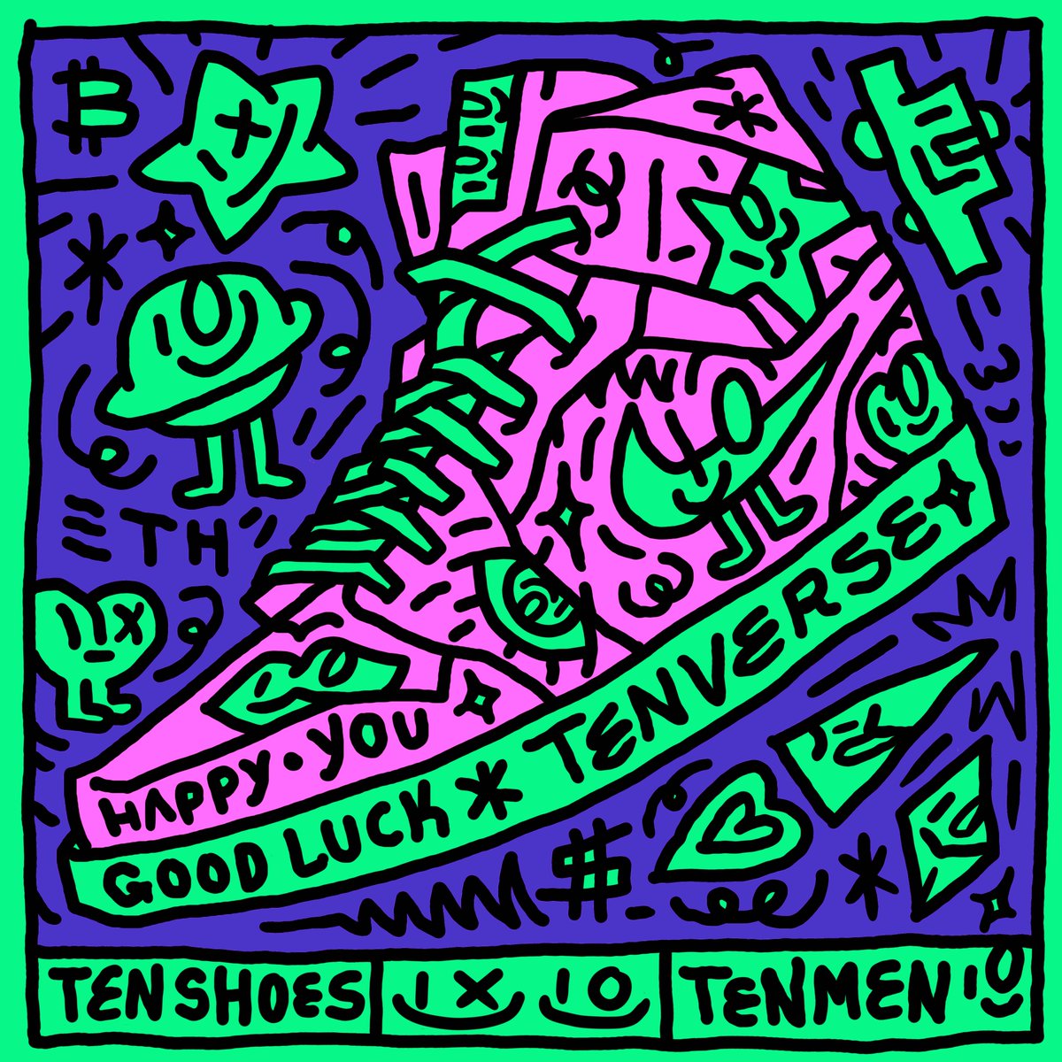 Exclusive #Giveaway 🏆 100 CRO x 3 

- Follow <a href="/LoadedLions_CDC/">Loaded Lions</a> <a href="/tenmennft/">TENMEN 🚀</a>
- RT / Tag 1 (multiple entries, 72 hrs)

'TENSHOES' Auction🔴 only 1 left! Let's go soldout🚀 
NIKE art custom &amp; Art toy physical delivery!
crypto.com/nft/drops-even… #crofam #loadedlions #tenmen