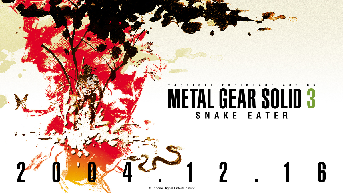 Metalgear's tweet image. 20 years ago today, METAL GEAR SOLID 3: SNAKE EATER released in Japan on December 16, 2004.
The story will be retold in METAL GEAR SOLID Δ: SNAKE EATER.
#MGS3 #MetalGearSolid