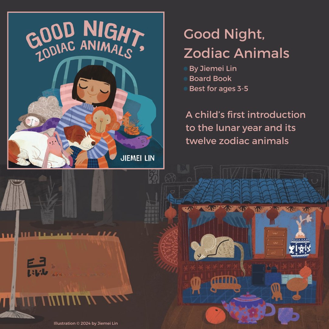 Candlewick's tweet image. Coming to you this week from Candlewick Press! 📚🤩
1- Dancing Dumplings: My One and Only - By Eva Wong Nava and illustrated by Natelle Quek
2- Good Night, Zodiac Animals - By Jiemei Lin
#BookBirthday #NewBooks #BookReleases #DecemberBooks