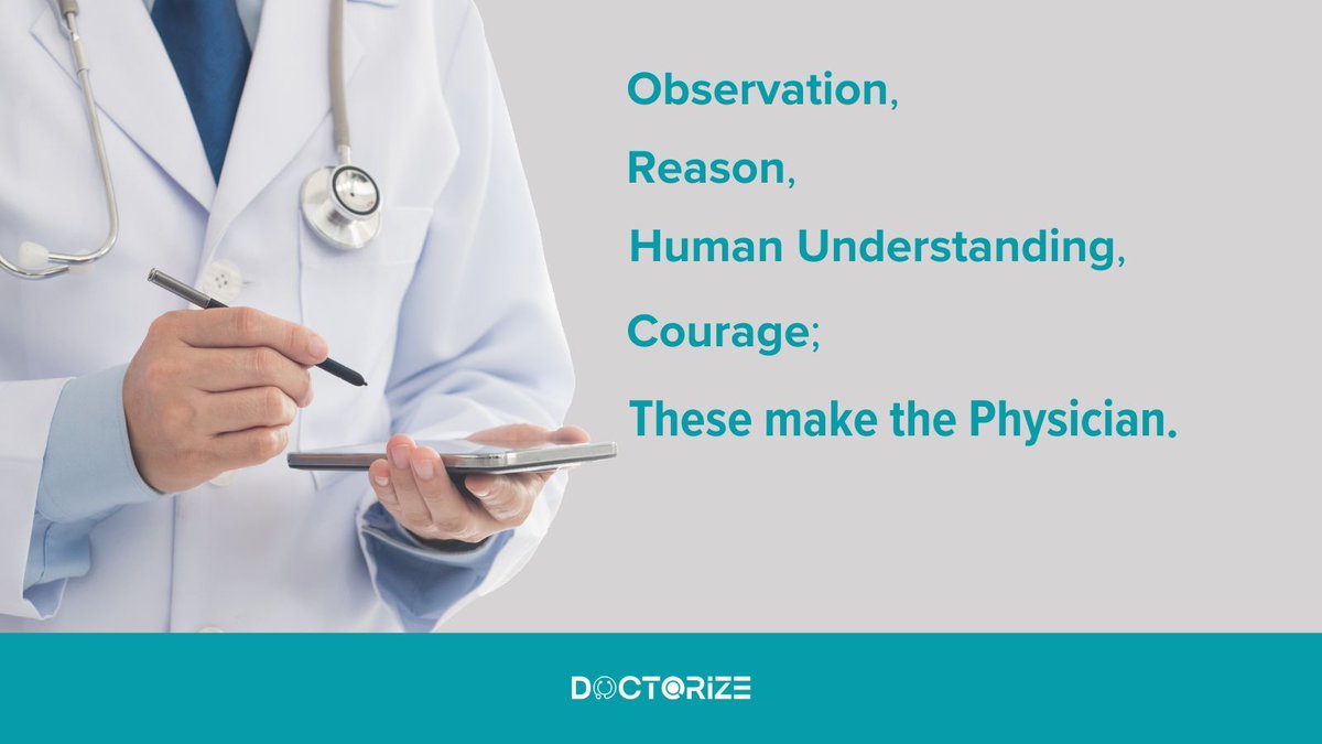 Being a physician is more than just science—it’s about observation to see what’s not obvious, reason to make the right decisions, understanding to connect with patients, and courage to act under pressure. 🩺💙

#PhysicianLife #Medicine #Healthcare #Doctorize