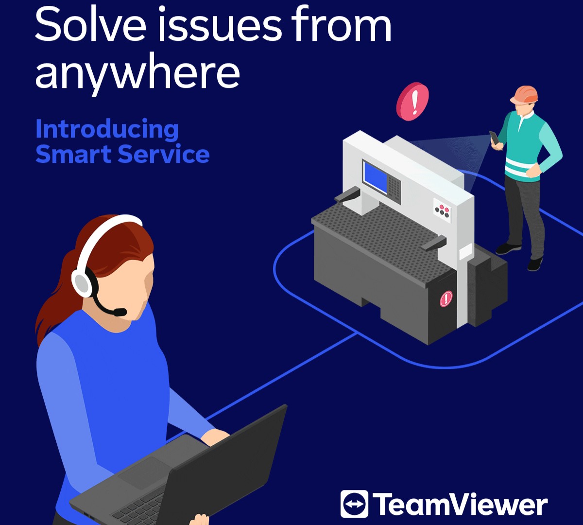 Is your team swamped with urgent service requests? 😰 

Don’t worry—our new remote troubleshooting solution, Smart Service, is here to help. 👩‍🔧 

Use it to fix machine issues instantly, boosting your team’s productivity and ensuring happy customers. 🙌

👉 bit.ly/3DbHEsk