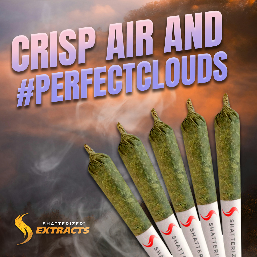 We’re feeling crisp air and #PerfectClouds Shatterizer Family!