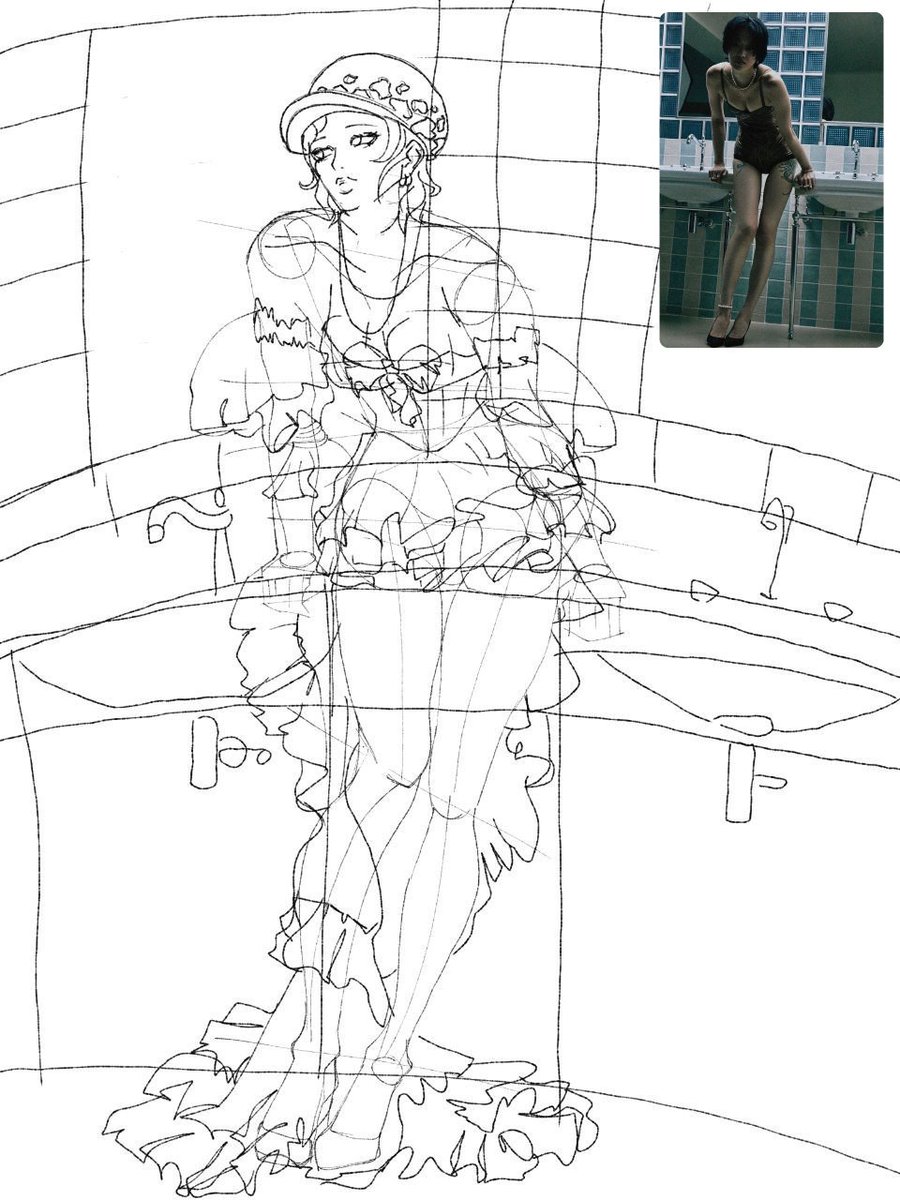 miraeruu's tweet photo. I'm confused in my sketch...
#artmoots #ONEPIECE #trafalgarlaw https://t.co/QtTDCTnoiy