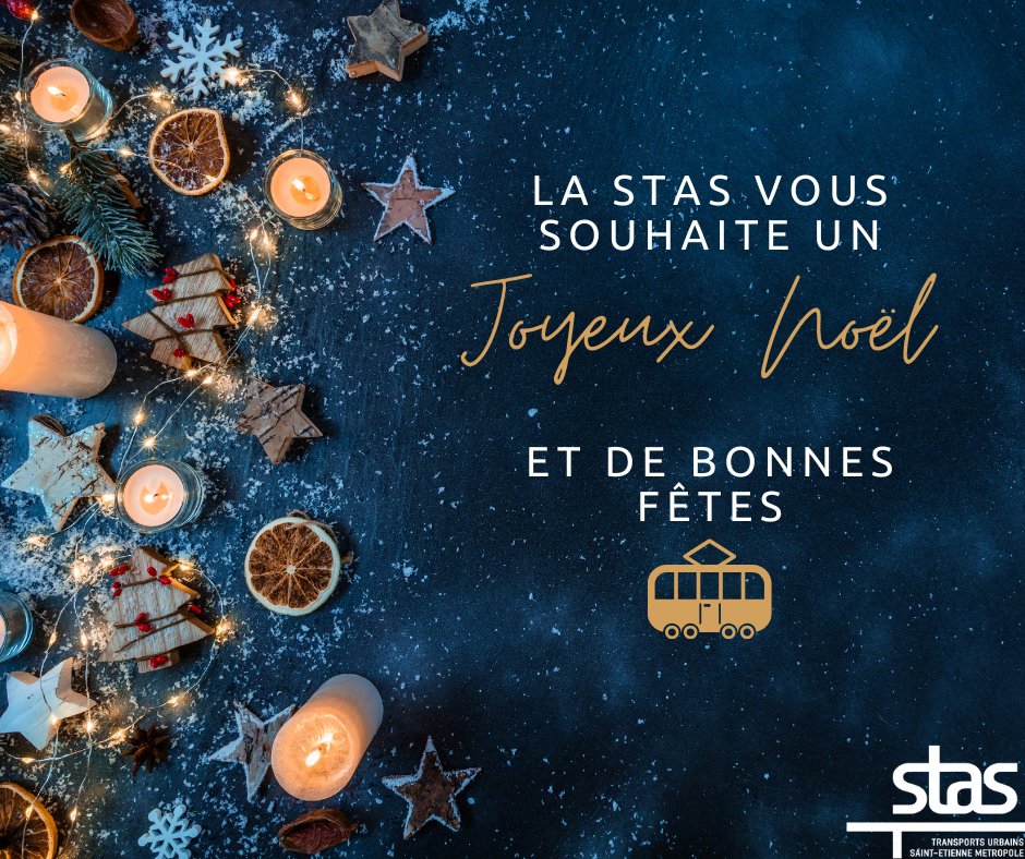 Nous vous souhaitons un Joyeux Noël et de bonnes fêtes de fin d'année🎄❄