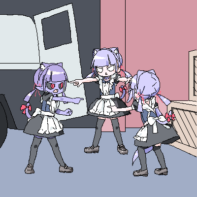 過去絵を回し続けるなの! 