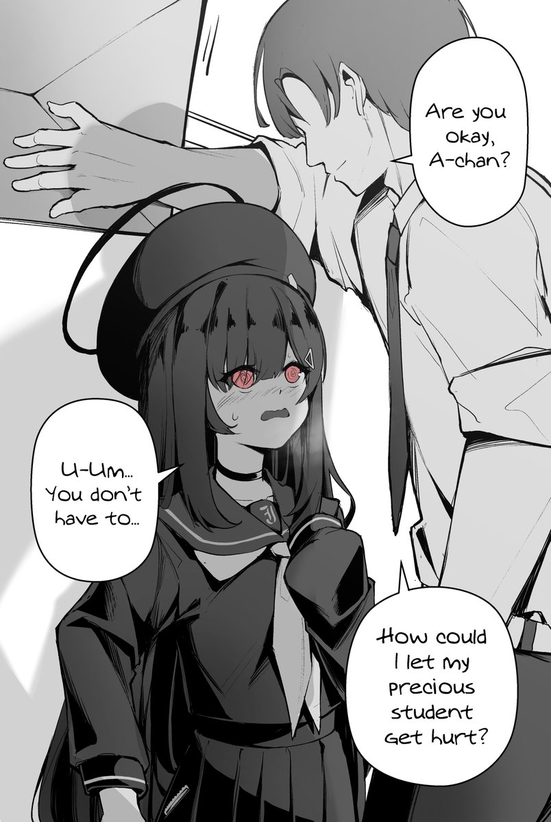 Today Mob-chan will come to Schale  [3/6] 