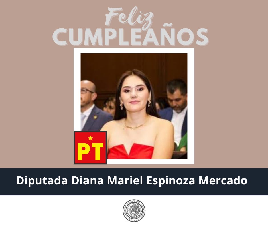 ¡Feliz cumpleaños diputada!