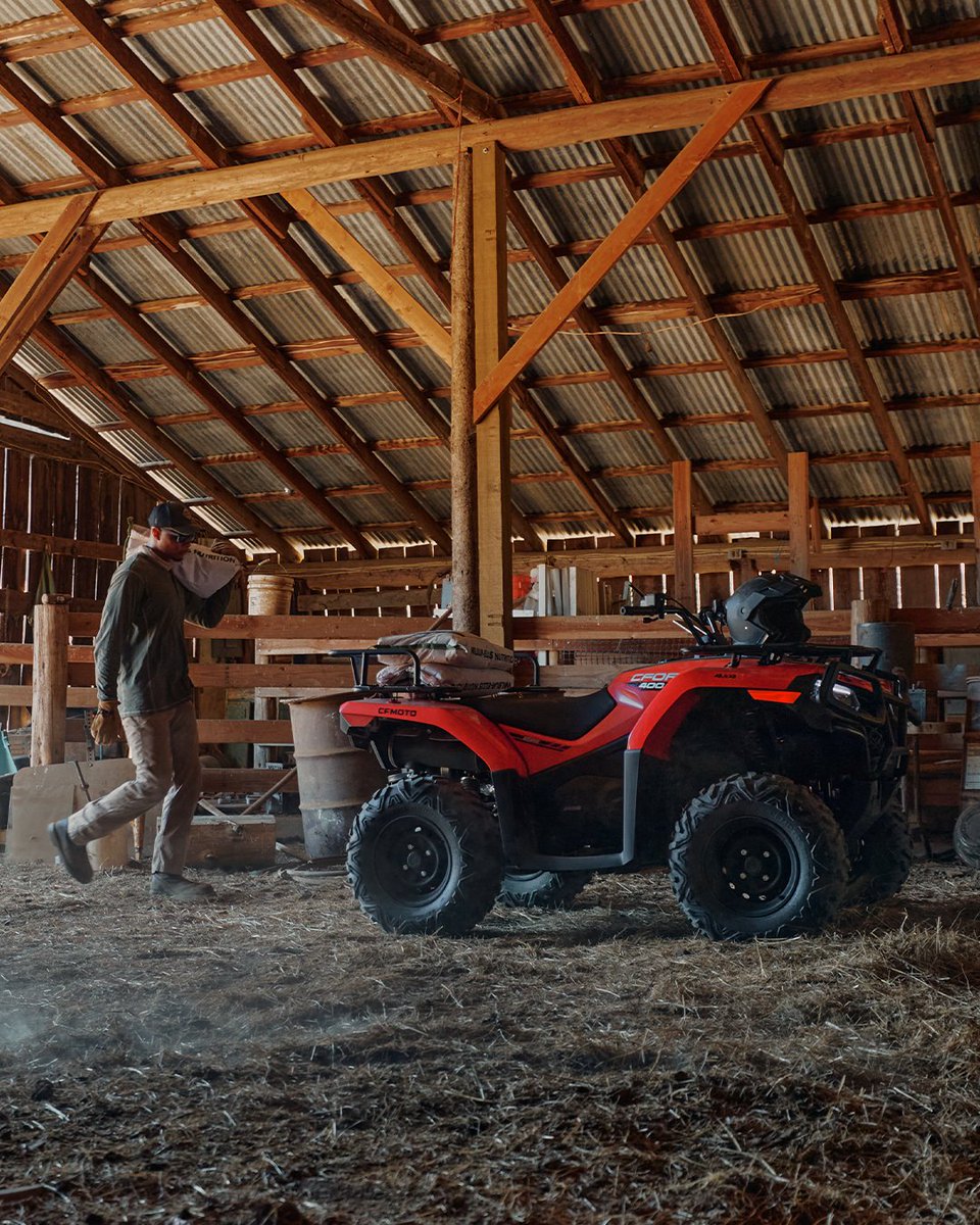 Back on that Monday morning grind😤💪

#CFMOTOUSA #CFMOTO #CFORCE #CFORCE400 #ATV #MondayMotivation