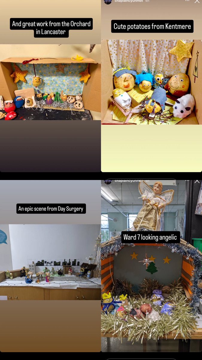 Gemma Wright (@gemmafarrahw) on Twitter photo Great work from everyone over The Bay for The Nativity Scenes π₯ #positivepotato <a href="/GoalsOlivers/">OliversLifeGoals</a> <a href="/ClareBensonMH/">Clare Benson</a> <a href="/Samibennett22/">Samantha Bennett</a> <a href="/theorchardlscft/">The Orchard</a> <a href="/KentmereWard/">Kentmere Ward</a> <a href="/ChaplaincyUhmbt/">UHMBT Chaplaincy</a> β¨ Great work from everyone over The Bay for The Nativity Scenes π₯ #positivepotato <a href="/GoalsOlivers/">OliversLifeGoals</a> <a href="/ClareBensonMH/">Clare Benson</a> <a href="/Samibennett22/">Samantha Bennett</a> <a href="/theorchardlscft/">The Orchard</a> <a href="/KentmereWard/">Kentmere Ward</a> <a href="/ChaplaincyUhmbt/">UHMBT Chaplaincy</a> β¨