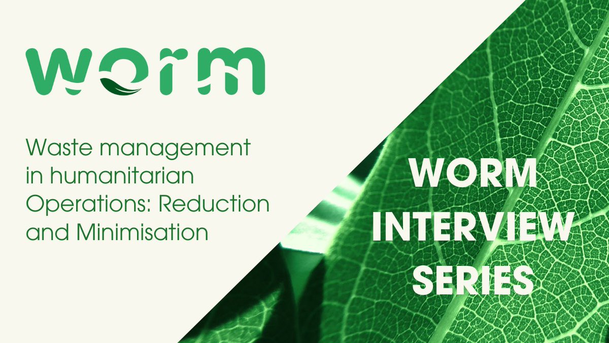 🎥 WORM interview series #9

🗣 Today we give the floor to Claire Barnhoorn, from <a href="/SolvozPlatform/">N/A</a>. She dives into the role of Solvoz as Work Package leader of #procurement as well as its next activities for the 2nd year of the WORM project.

👉 youtu.be/JvcL-zYDcI0