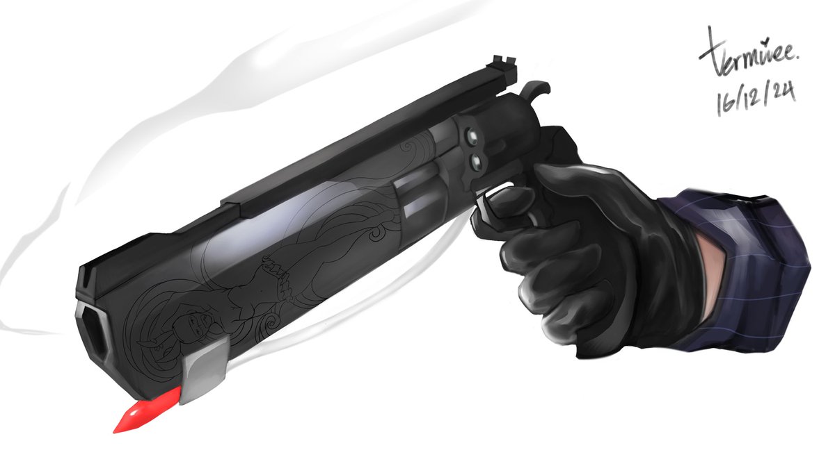 Brownsleepyyy's tweet photo. SPY HAS A GUN!!
#tf2 #teamfortress2 #tf2jam https://t.co/inffidPFNB