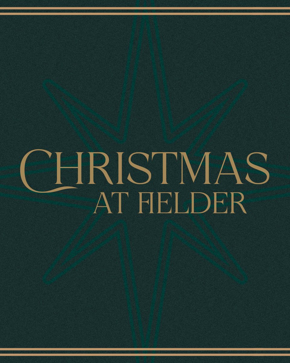 CHRISTMAS AT FIELDER is almost here! 🎄🌟
 
Bring your family and friends to celebrate the birth of Christ with us at each of our campuses! 🕯⛪
 
Learn more by clicking the link in bio or visit fielder.org/christmas
 
#ChristmasAtFielder #FielderChurch