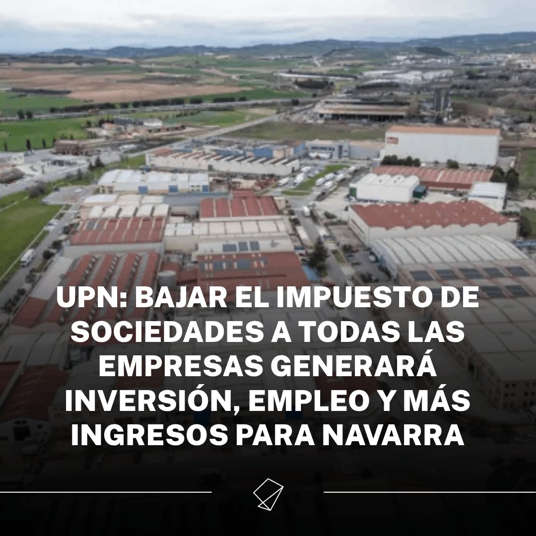 upn_navarra's tweet photo. #MedidasFiscales

✅ Necesitamos que nuestras empresas sigan en nuestra tierra y que vengan otras nuevas para generar más empleo, más innovación y más ingresos al dinamizar nuestra economía y el consumo.

➜ Hemos propuesto reducir el impuesto de sociedades del 23% al 19% a las pymes, del 19% al 15% a las micropymes y del 28% al 24% para las demás empresas.

Queremos que Navarra vuelva a ser atractiva y competitiva, pero la apisonadora PSN - EH Bildu ha votado NO a nuestra propuesta. ❌
