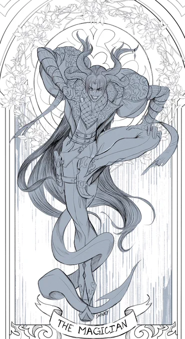 Character design study | Infernal Trickster 
