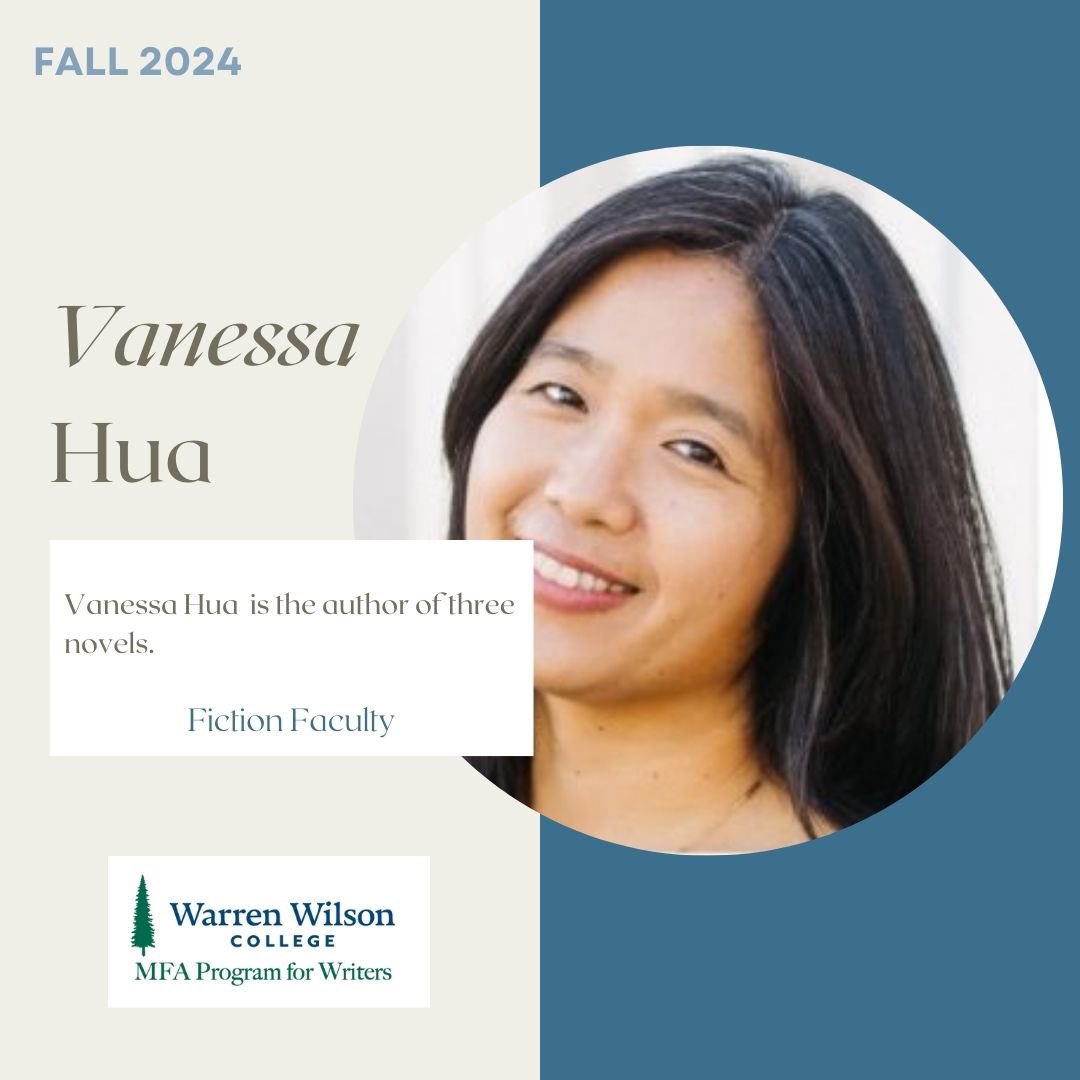 📚Meet the faculty📚

Vanessa Hua is the author of the national bestsellers A River of Stars and Forbidden City, as well as Deceit and Other Possibilities, a New York Times Editors Pick. A National Endowment for the Arts Literature Fellow, she has also received