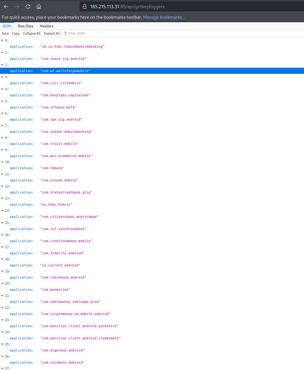 banthisguy9349's tweet photo. i suspect this to be #hookbot #spyware
http://185.215.113.31:85/api/getinjects
http://185.215.113.31:85/api/getkeyloggers https://t.co/1XPQWMnY48