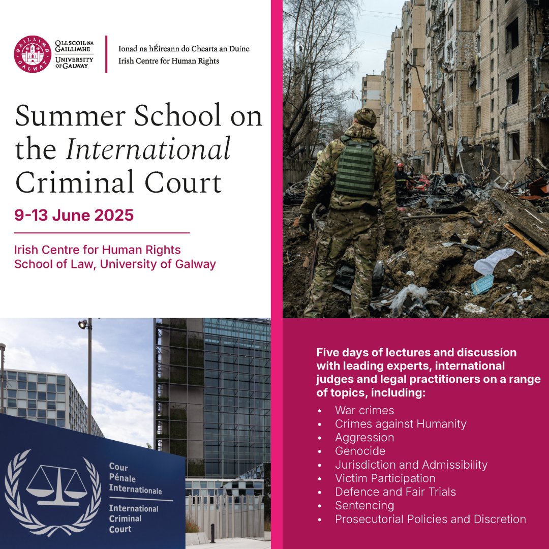 Join us for <a href="/ICCSummerSchool/">ICC Summer School</a> 2025 and take advantage of our early bird registration offer!

Register by 31 December 2024 to save €100 on full registration!

Register now: universityofgalwayichr.clr.events/event/137231:s…