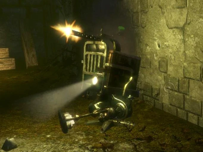 Edver__'s tweet photo. I KNOW IT'S A TERRIBLE COMPARISON AND THAT THERE ARE TURRETS IN OTHER GAMES, BUT STILL #BENDY #BendyLONEWOLF https://t.co/oqDVmt95zB