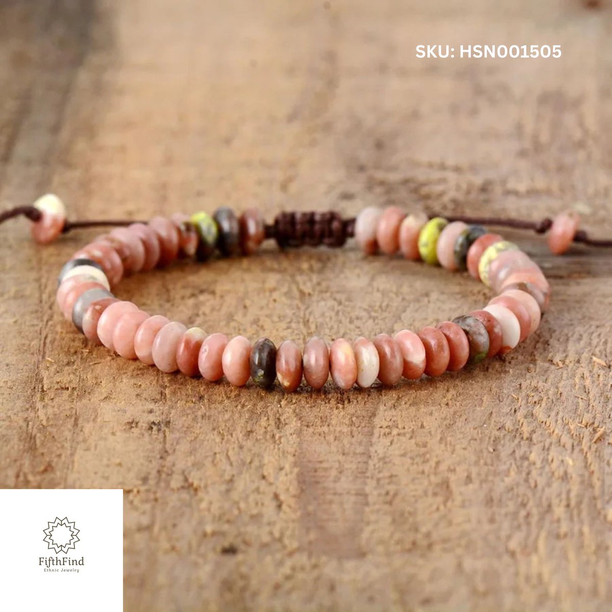 FifthFind08's tweet photo. Pink Rhodonite Beaded Bracelet 🌸✨

This pink rhodonite bracelet with earthy tones is hand-strung on an adjustable cord, perfect for a custom fit.#PinkRhodonite #BeadedBracelet #BohoStyle #GemstoneJewelry #AdjustableBracelet #GiftForHer
https://t.co/hKhaTGyCc1 https://t.co/whIX3tkFro