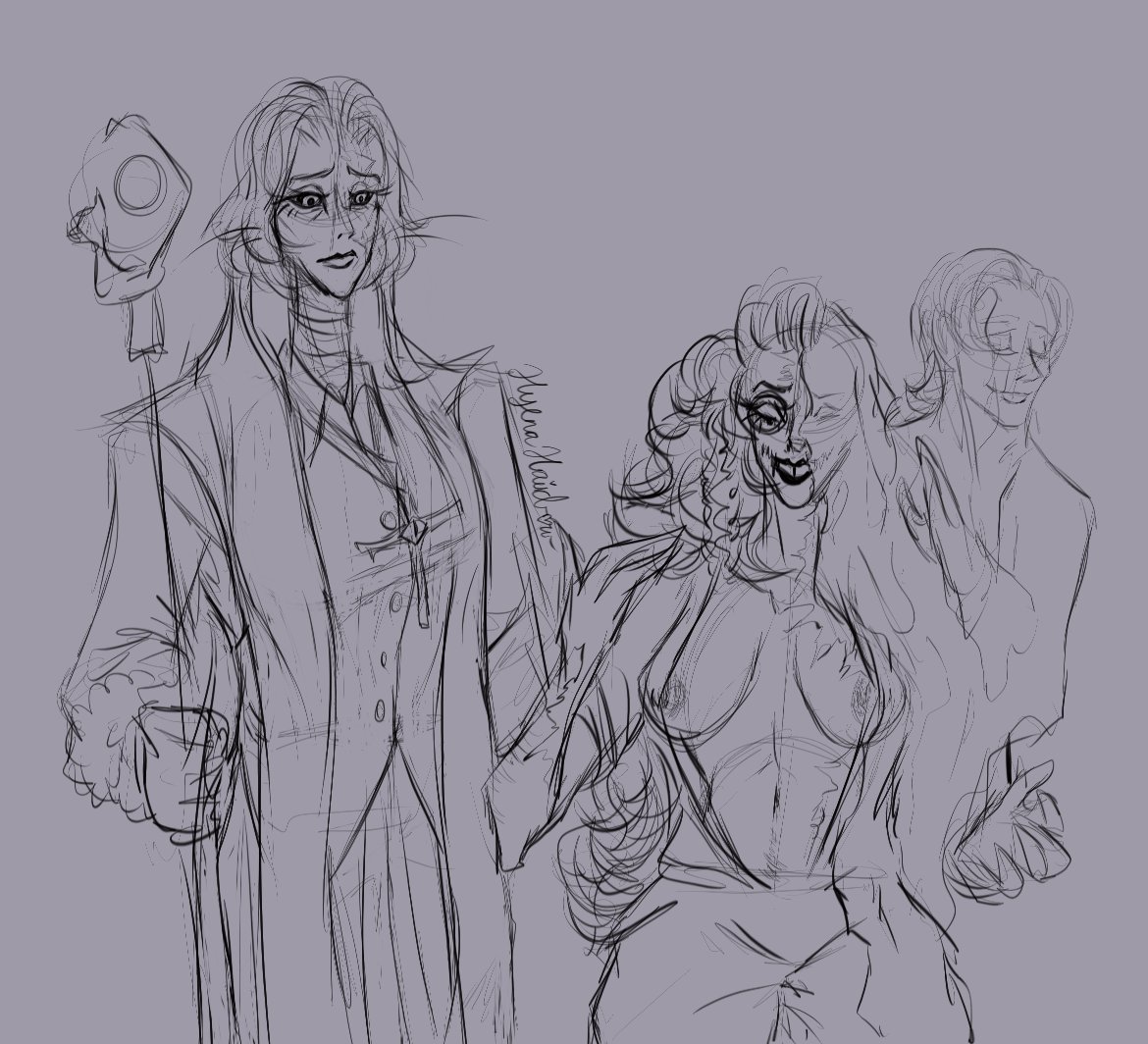 HyenaHairbow's tweet photo. Just some silly ladies, Avia and Phoebe π Trying to learn to sketch faster..
#IdentityV #IdentityVfanart #alvalorenz #philippe #hermit #waxartist https://t.co/AXDZ2eA7lk
