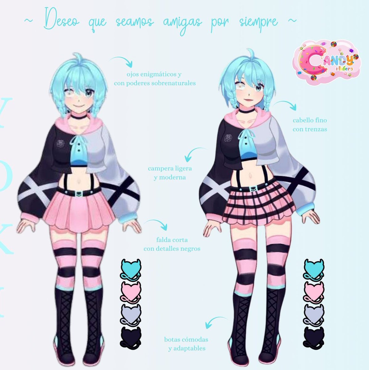 ✦【6 Facts sobre Yoki 🤍🖤】✦
• Es una cajera de supermercado.
• Ama las papas fritas con todo su corazón. 
• El anime y la música es su pasión
 (* ´ ▽ ` *)
• Convive en su interior con un demonio.
• Siempre quiso debutar pero ha tenido mala suerte !! (´∀｀*)