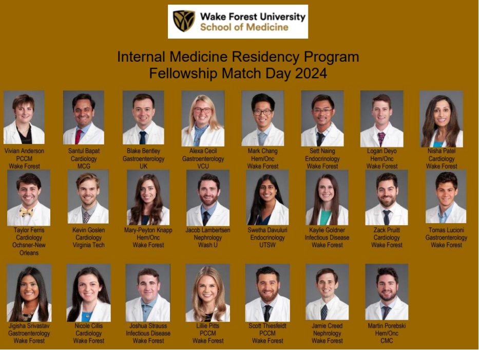 WFIMRes's tweet image. Fellowship match day was incredible! Check out our whole match list below!
#IMFellowshipMatch2024