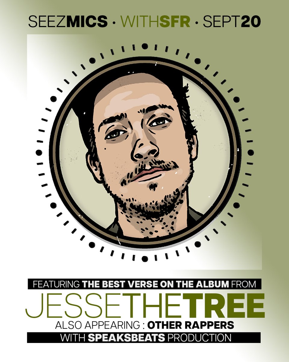 seezmics's tweet photo. The 8th guest on my new album #WithSFR: @jessethetree401 who rocks with me on "As A Child, As A Master."
"Smooth amphibian, cruise through oblivion
Blue suede pumas, when I move- stay vigilant"
https://t.co/DKdNna1CXl
Merch via @SFRupdates: https://t.co/iZzIIJNAic https://t.co/UhtXP8EWcQ