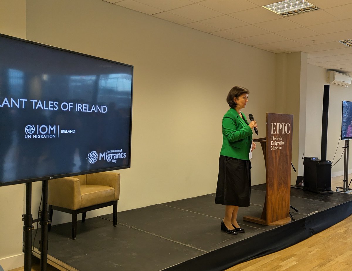 RafiqueIRL's tweet photo. Epic The Irish Emigration Museum launched eight stories from across Ireland today.

Jamalida Rafique is one of the storytellers whose story is at the museum for a week. The storytelling exhibition is organised by @IOMIreland. https://t.co/Awe8ZnDmFI
