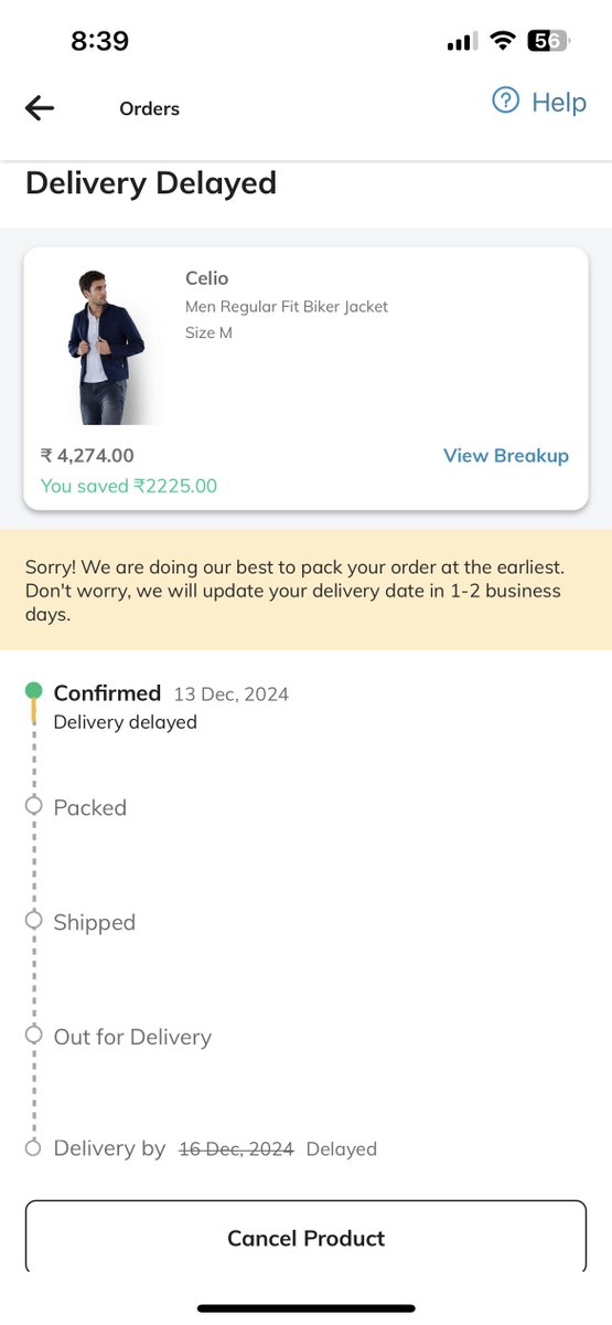 ghanshy00988654's tweet image. @vineethnair8 @AjioCares @BandBajaateRaho @jagograhakjago 
3 cancellations—seriously @AJIOLife? 🤯 Ordered, waited, and now canceled AGAIN! From excitement to endless disappointment. What’s the point of shopping if you can’t deliver? Fix this! #AjioFail