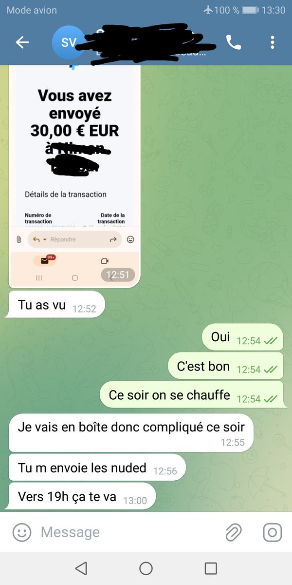 angelanancy0002's tweet photo. Avec moi pas de fake 😍😍 tu paye mon pack de nude tu as tes nudes ❤️ et si tu paye en même que tu viens tu as droit un plan pipe gratuit ne rate pas l'opportunité 🍑♥️
Viens vite Dm ou telegram pour te régaler comme ce client 😉😘

Mon telegram : https://t.co/oJVN464kts https://t.co/0aUHgkKqEh