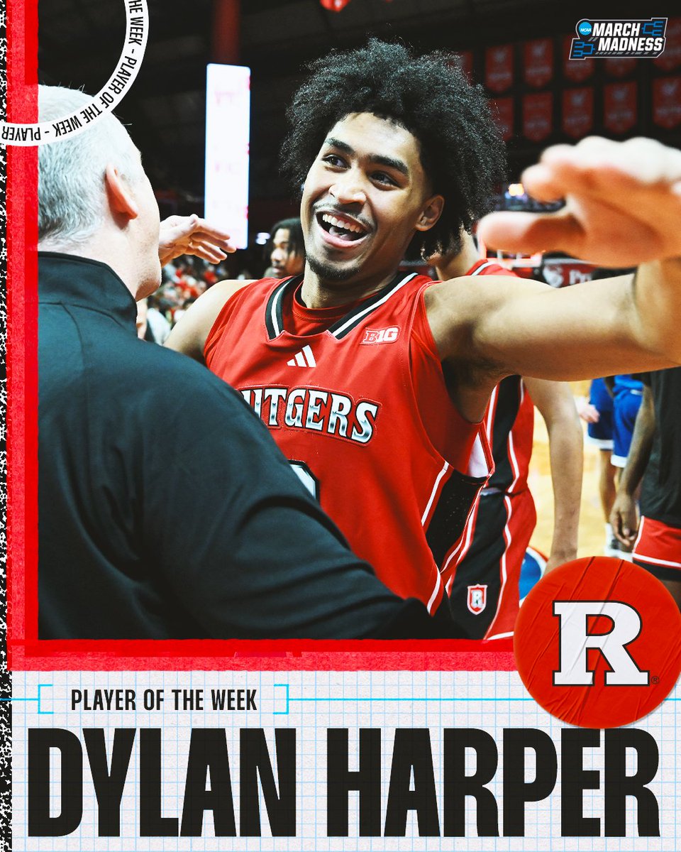 🏆 Weekly Awards from <a href="/TheAndyKatz/">Andy Katz</a> 🏆

Team of the Week: Dayton
Player of the Week: Dylan Harper