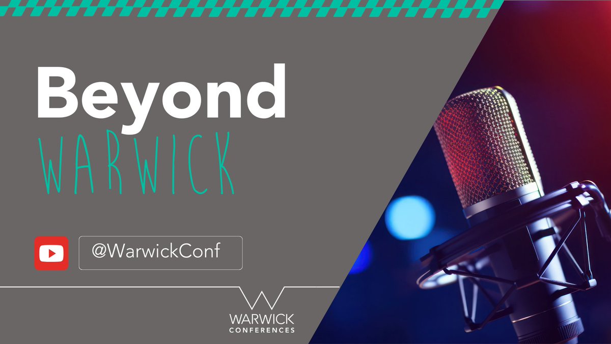 Warwick Conferences (@warwickconf) on Twitter photo 🎧 Episode 2 of Beyond Warwick is live! Sarah Dietrich & Sammy Connell discuss all things associations. Watch now: youtube.com/watch?v=tq61Vf… #BeyondWarwick 🎧 Episode 2 of Beyond Warwick is live! Sarah Dietrich & Sammy Connell discuss all things associations. Watch now: youtube.com/watch?v=tq61Vf… #BeyondWarwick