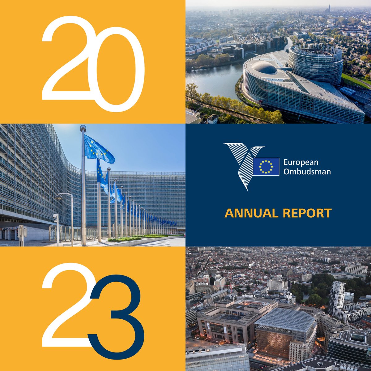 Today, 🇪🇺 Ombudsman Emily O'Reilly will address #EPlenary to present our work and the positive impact it has on the EU administration.

📺 Follow live at about 17:30 CET: multimedia.europarl.europa.eu/en/webstreamin…

📖 Our 2023 annual report: ombudsman.europa.eu/doc/annual-rep…