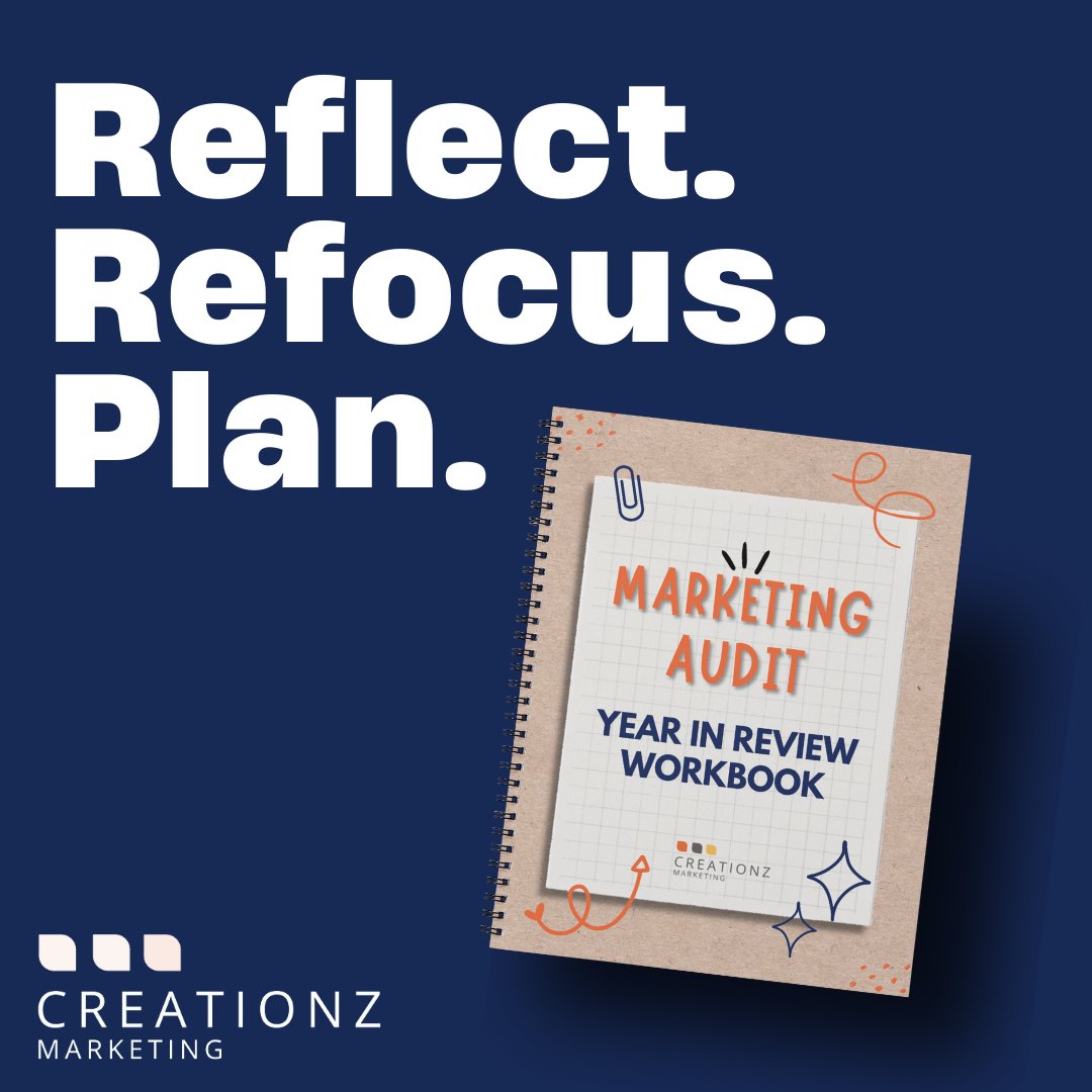 Feeling lost in your marketing? 🎯 Our free Marketing Audit Template is easy to use and gives you clarity about what worked (and what didn’t) in 2024.

Start 2025 with a clear plan for results—download now: creationzmarketing.co.uk/resources/

#MarketingAudit #2025Goals #SmallBusinessSupport