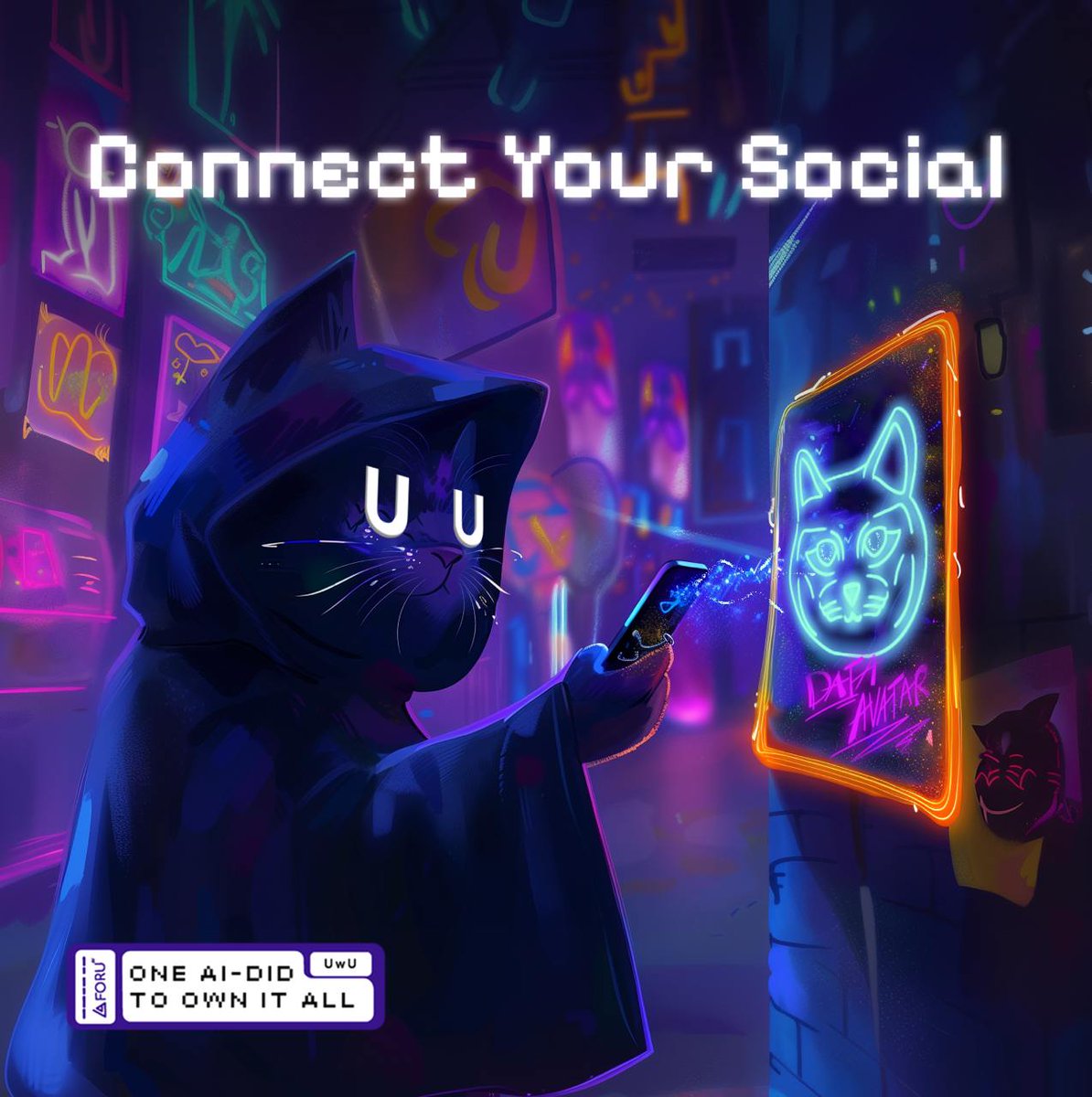 FREEMINT SPOTS &amp; AIRDROP SOON BY CREATING YOUR UNIQUE AI-DiD

💬 Invite friends: Refer them to ForU AI &amp; earn bonus points!
🪙 Create Memecoin through ForU Miniapp discovery tab, craft &amp; share it!
😼 Complete min. 10 quests &amp; earn ForU Points!

Join now : t.me/ForUAICryptoBo…