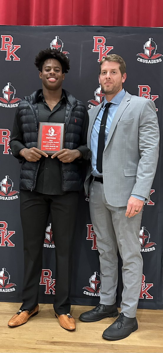 BKHS Strength (@bkhs_strength) on Twitter photo Congrats to <a href="/TheKid_JD3/">James Davis III</a> on winning the 1st ever <a href="/BKHS_Football/">Bishop Kenny Football</a> Iron Crusader Award for his dedication, commitment, and relentless effort in training every day! #kennypride Congrats to <a href="/TheKid_JD3/">James Davis III</a> on winning the 1st ever <a href="/BKHS_Football/">Bishop Kenny Football</a> Iron Crusader Award for his dedication, commitment, and relentless effort in training every day! #kennypride