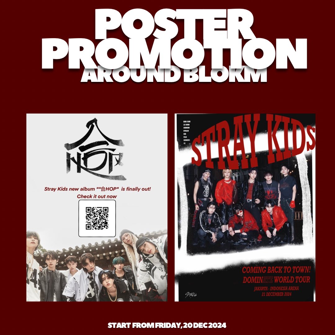 sekijeustudio's tweet photo. DOMINATE TOUR JAKARTA
FREEBIES BY @sekijeustudio 

🎲 Like + Rt
🎲 Indonesia Arena - Time: TBA 
🎲 1 set each (sapa aja ya) 

#dominATE_JAKARTA
#dominATE_JKT 
#StrayKids https://t.co/iGIP7EpEgu