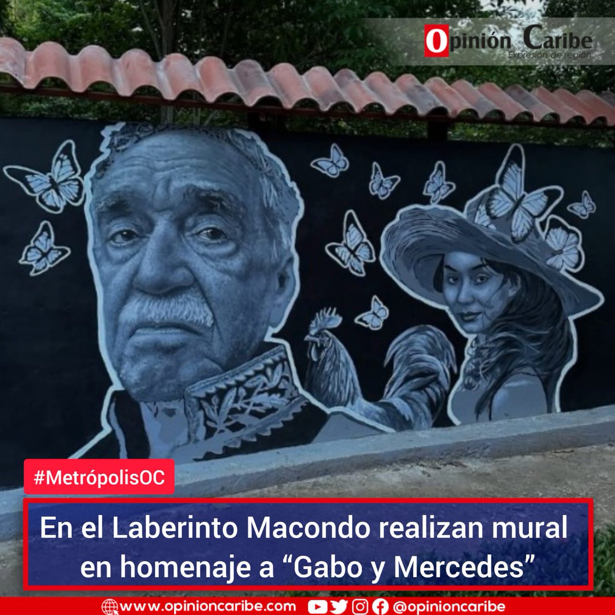 #MetrópolisOC El laberinto es una travesía inspirada en la expedición que emprendieron los macondianos en la búsqueda de una nueva tierra a la que pudieran llamar hogar. Inició en la punta más al norte del Caribe Colombiano y se adentró en caminos inexplorados, en algún lugar