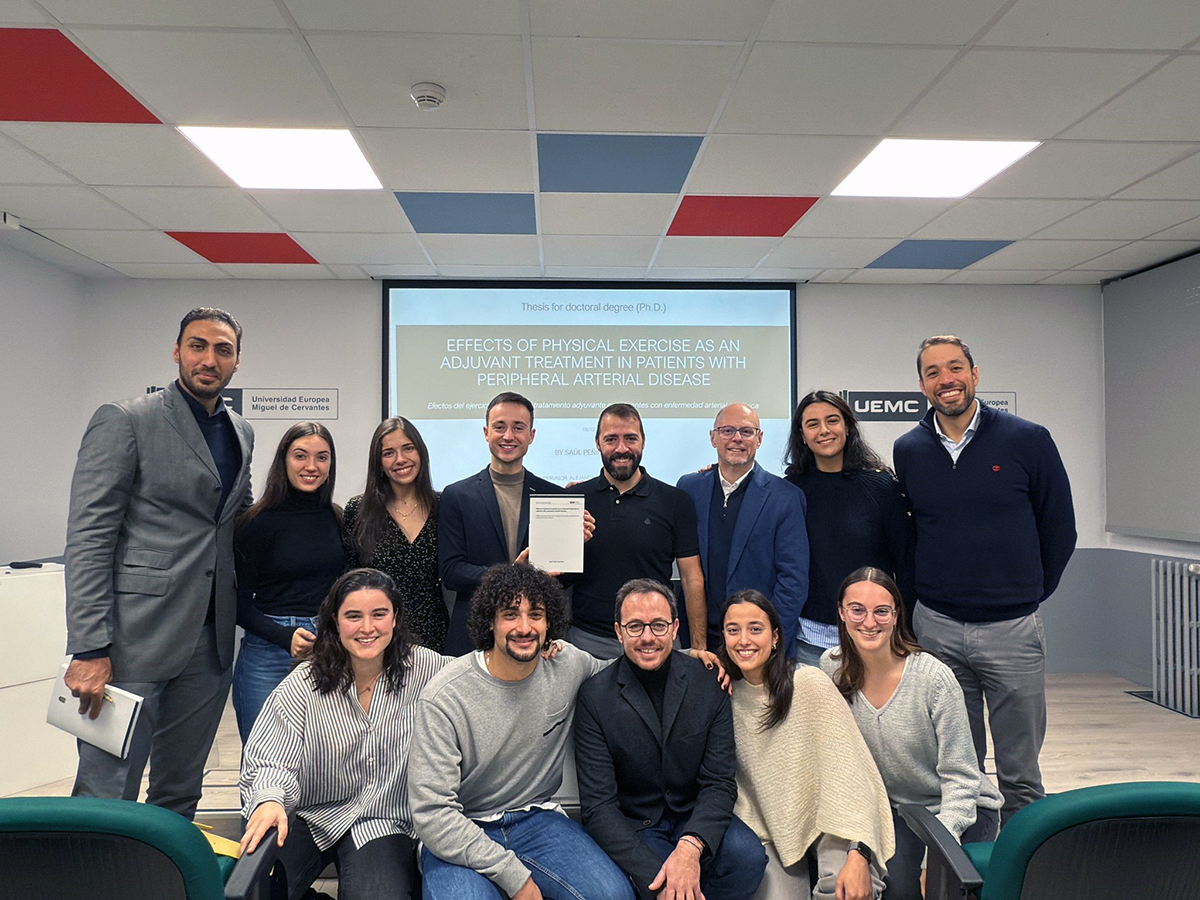 UEMC (@uemc) on Twitter photo │🧪Investigación│La Universidad <a href="/UEMC/">UEMC</a> ha acogido hoy la defensa de la tesis doctoral de Saúl Peñín Grandes, titulada "Efectos del ejercicio físico como tratamiento adyuvante en pacientes con enfermedad arterial periférica".
🔬 Esta investigación demuestra cómo el ejercicio │🧪Investigación│La Universidad <a href="/UEMC/">UEMC</a> ha acogido hoy la defensa de la tesis doctoral de Saúl Peñín Grandes, titulada "Efectos del ejercicio físico como tratamiento adyuvante en pacientes con enfermedad arterial periférica".
🔬 Esta investigación demuestra cómo el ejercicio