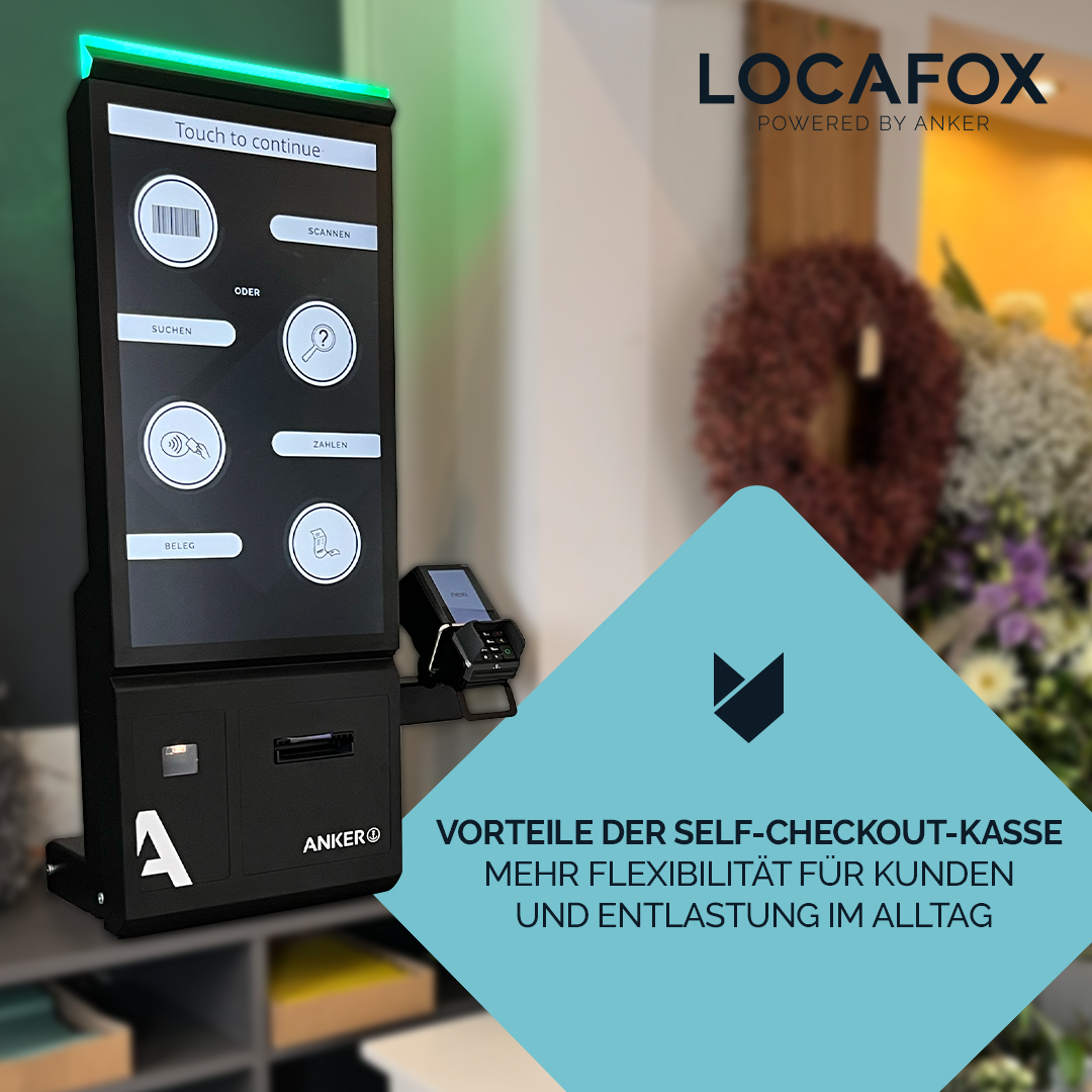Mit der Einführung der #Self-Checkout-Kasse konnte Bianca zahlreiche #Vorteile für sich und ihre #Kunden schaffen  

ℹ️  Im LocaFox-Magazin erfahrt Ihr mehr zur Erfolgsstory 📰: 
⏩ zurl.co/QNuQA